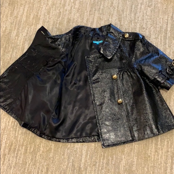 Jocelyn 100% leather blouse/jacket size Medium - Picture 9 of 16